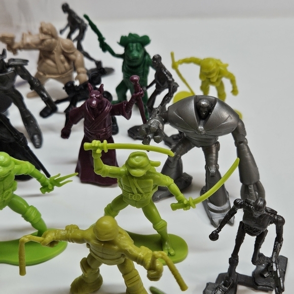 Teenage Mutant Ninja Turtles TNMT Mutant Mayhem Bucket Bank Figure Lot - Picture 6 of 8